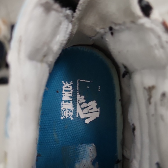 EUC  Vans X One Piece, Sk8-Hi Zip, Punk Hazard Toddler 7.5C - Picture 5 of 8